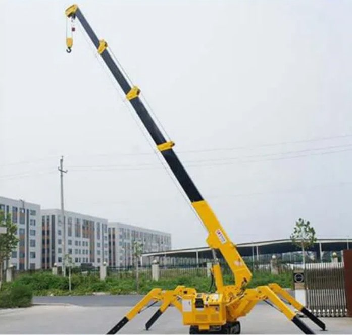  a mini spider crawler crane for outdoor use in the United States